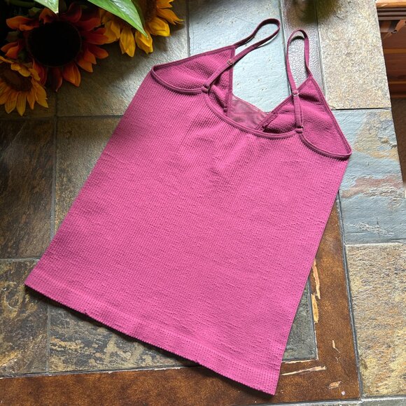 Free People “Intimately” Camisole Top in Cabernet - Picture 4 of 13
